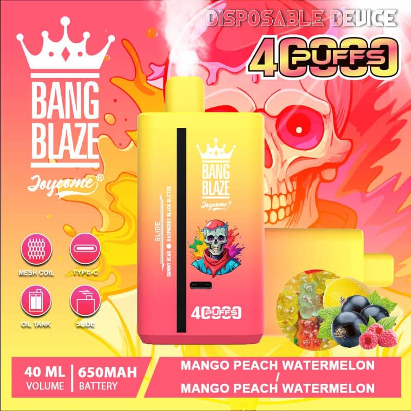 Bang Blaze 40000 Puffs, e-papieros dual smak, vape z ekranem LED, nowoczesny e-papieros - Bang Blaze 40000 Puffs: Czy to najbardziej wydajny model, jaki ...