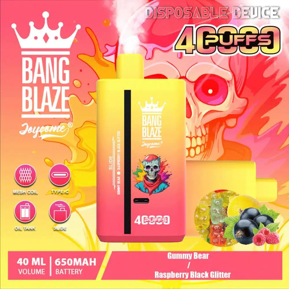 Bang Blaze 40000 Puffs Dual Smak, e-papieros z ekranem LED, wyświetlacz liquid vape, inteligentny vape - Bang Blaze 40000 Puffs 40K podwójne smaki jednorazowy vape – zakup ...