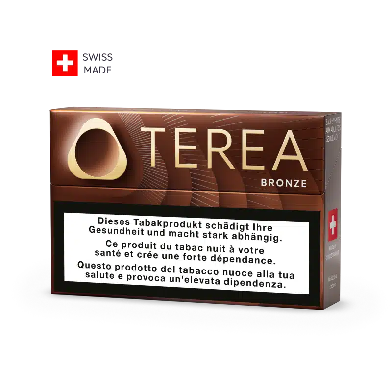 Terea smaki 2026, IQOS Iluma Terea Bronze, nowości podgrzewany tytoń, kultowe wkłady tytoniowe - Buy TEREA Bronze Pack - IQOS ILUMA sticks | IQOS Switzerland