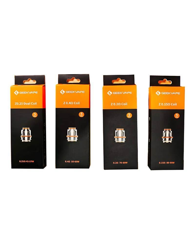 Mesh coil zbliżenie, grzałka siatkowa vape, nowoczesny element grzewczy e-papierosa - Geekvape Z series Coil - Intensywny Smak i Obfita Chmura
