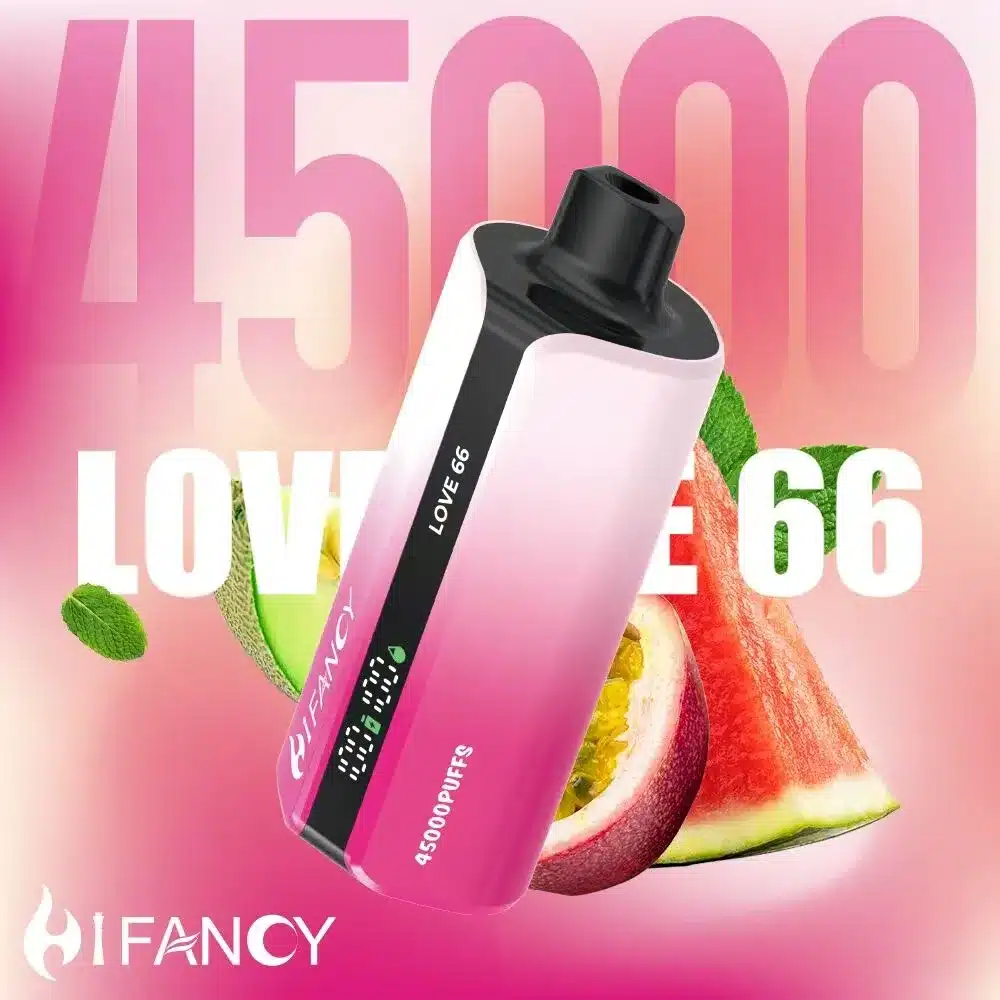 HiFancy Dream 45k e-papieros, duży jednorazowy vape, e-papieros z ekranem LCD, technologia mesh coil, pojemny zbiornik liquidu vape - Hifancy Dream 45000 Puffs Jednorazowy Vape - Vapico Polska