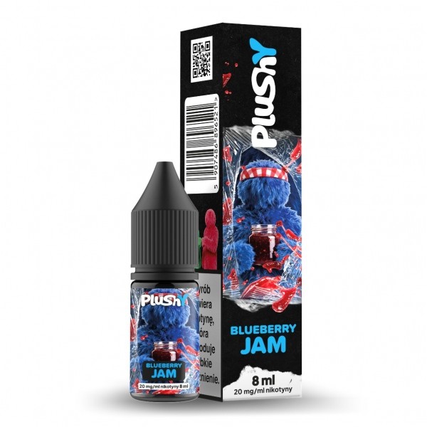 liquid plushy salt jam 8ml blu