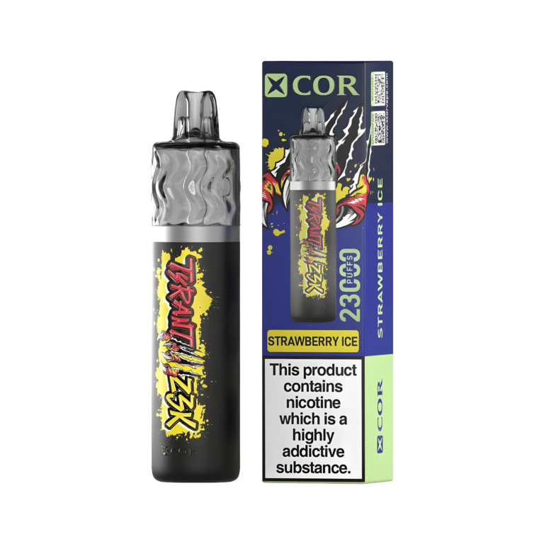 Xcor Tyrant 23000 Puffs Jednorazowki E Papierosy Strawberry Ice 1