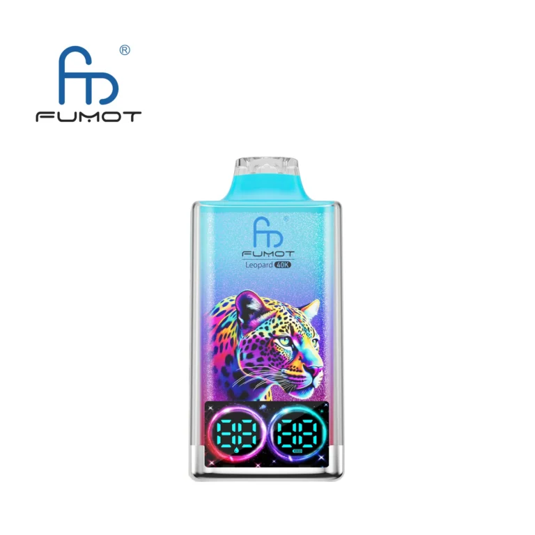 Fumot Leopard 40k Blue Razz Gummy Bear Product